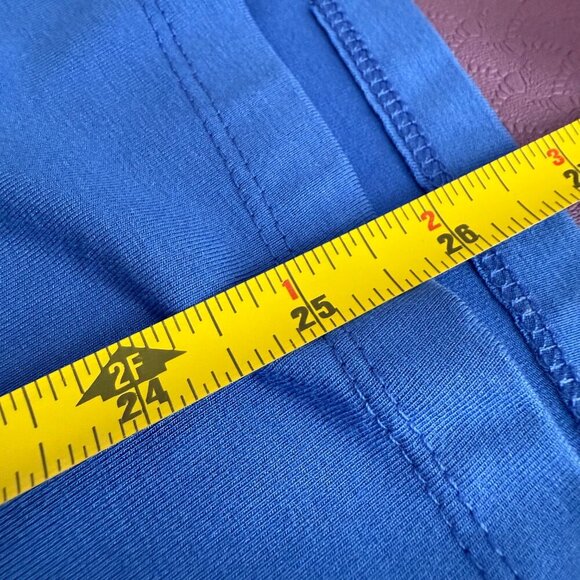 NWT - Joseph Ribkoff Blue Shirt with cutouts, Size 10 - Picture 6 of 8